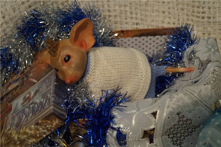Мышонок реборн Карандашик-Mouse Mascot от скульптора Sylvia Manning | Бэйбики Мышонок реборн Карандашик-Mouse Mascot от скульптора Sylvia Manning (фото 3)