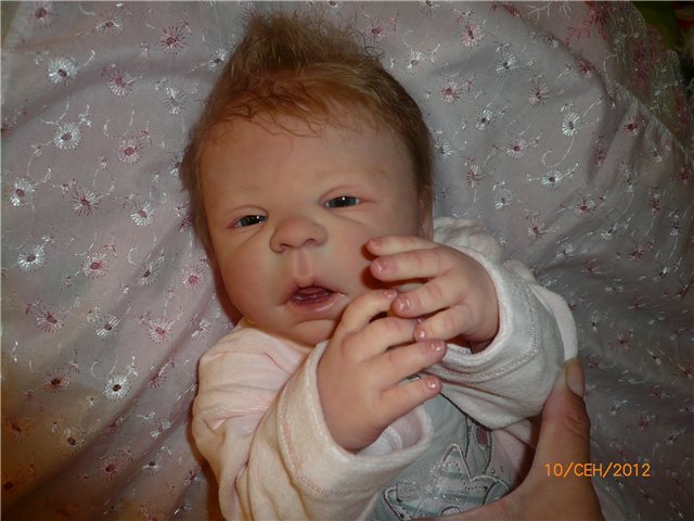 Моя маленькая новорожденная дочка - кукла реборн Ляля | Бэйбики Моя маленькая новорожденная дочка - кукла реборн Ляля (фото 4)