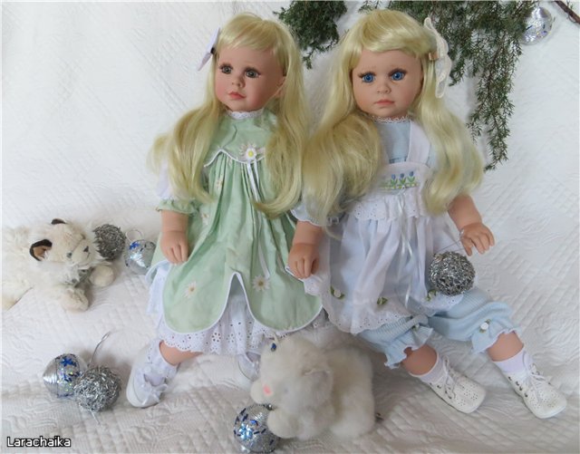 Красоты много не бывает. Редкие коллекционные куклы Cheri McAfooes for Lloyd Middleton. "..беленькие кисоньки..." (фото 10)