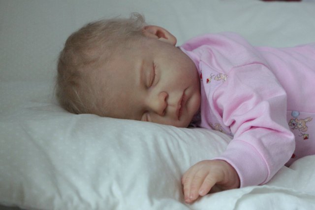 Белокурый ангел - Ребекка 2. Куклы реборн Виктории Вишни