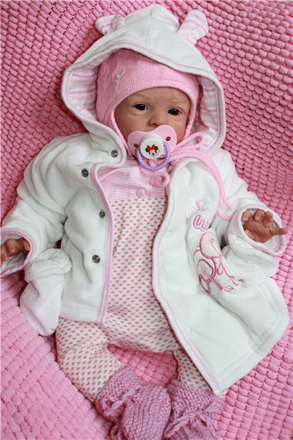 Кукла реборн Рози, маленький комочек счастья (фото 10)