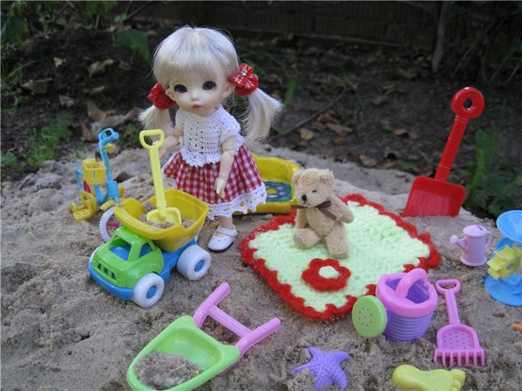 Маленькая дачница Элис. Кукла БЖД Пукифи Анте (фото 4)