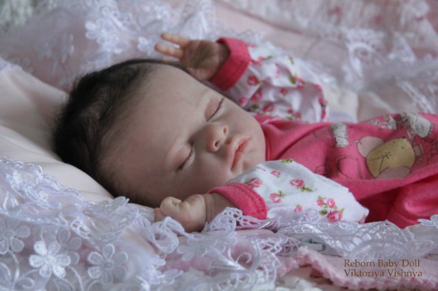 Моя лапушка Коко... Куколка реборн Виктории Вишни