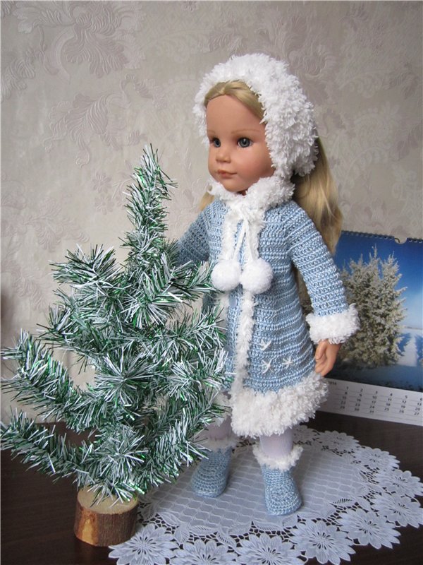 Обновки под ёлочку — Одежда и обувь для кукол своими руками: фото (фото 4)