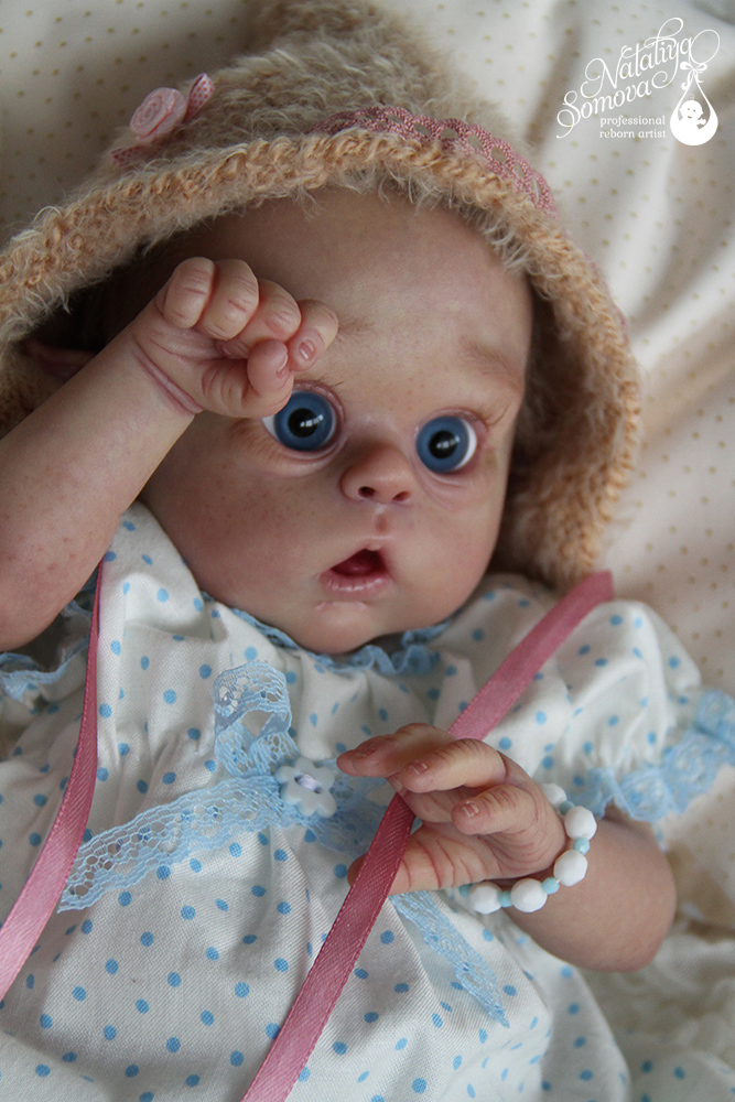 Эльфик Герда. Кукла реборн Наталии Сомовой
