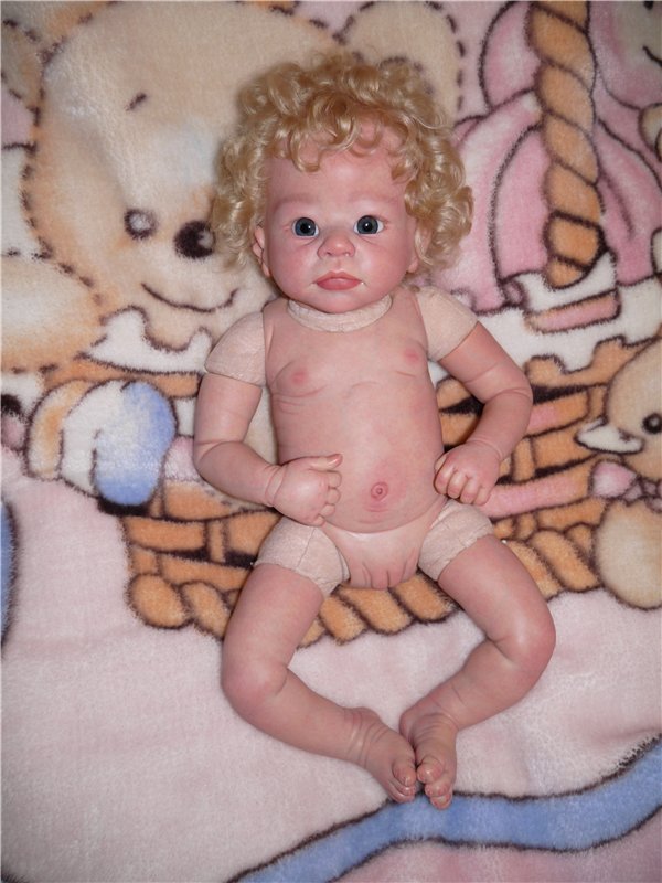Моя Холли из молдика Holly от скульптора Linda Murray. Кукла реборн Натальи Фединой, Baby-Zest (фото 8)