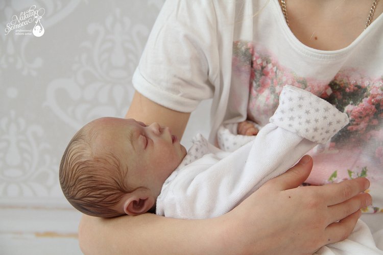 Моя маленькая ягодка Яна. Кукла реборн Наталии Сомовой