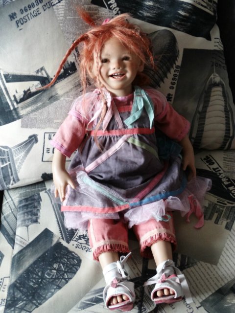 Что мне снег, что мне зной. Кукла Annette Himstedt