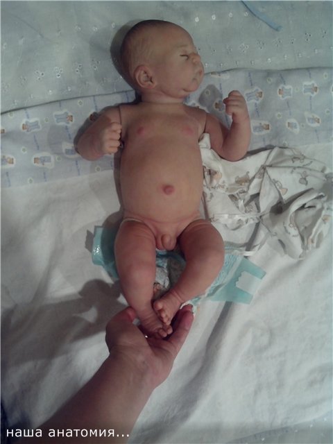 Маленький малыш реборн Андрейка, молд Жульен