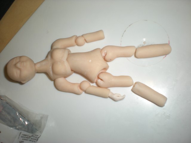 Очередная "моя первая шарнирная кукла" (фото 5)