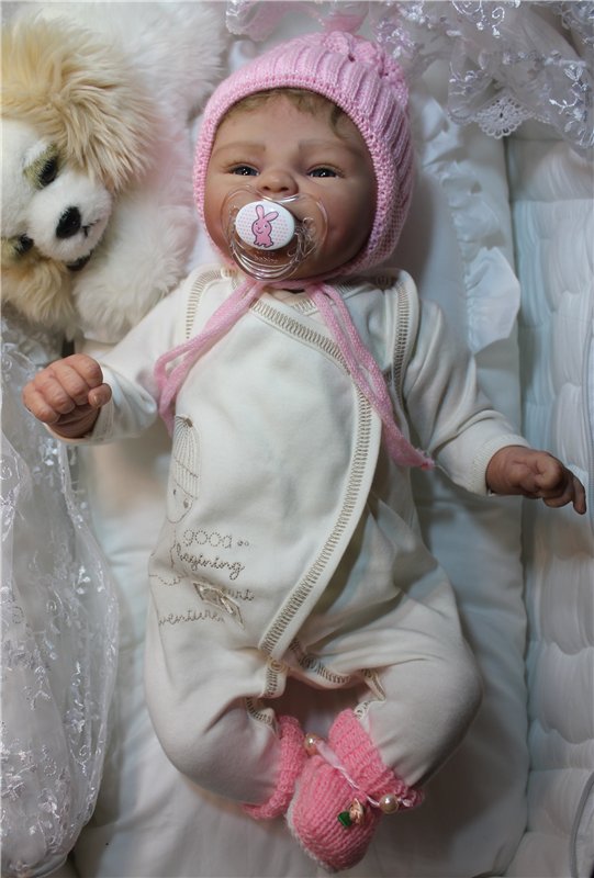 Кнопочка Кокошка. Кукла-реборн Иваховой Елены