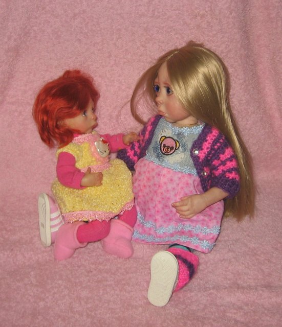 Мои очаровательные девочки: Адель и Каролина. Авторские малышки Кондрашовой Ирины (фото 7)