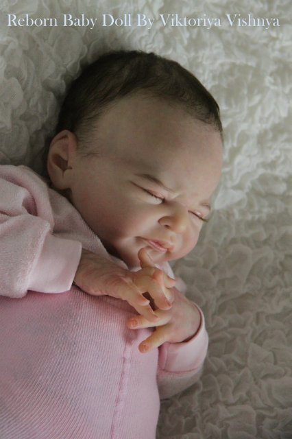 Наконец... представляю вам мою куколку... Реборн Виктории Вишни