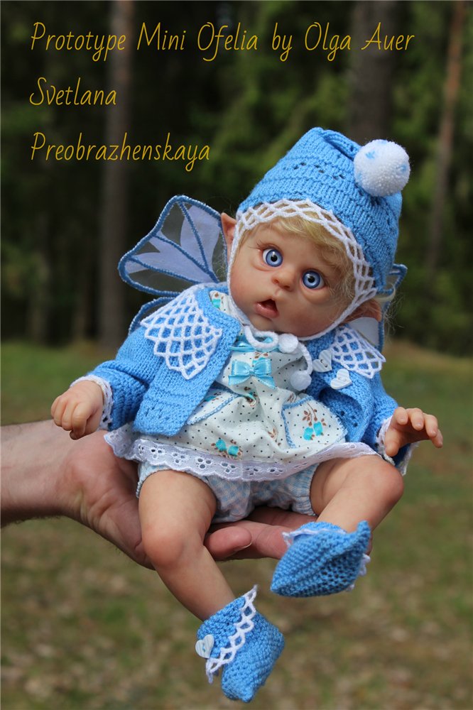 Мой прототип мини Офелии от Ольги Ауэр. Куклы реборн Светланы Преображенской (фото 3)