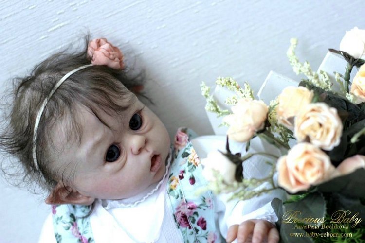 Мой бутончик - Моя Розочка! Кукла реборн Анастасии Бочковой (фото 7)