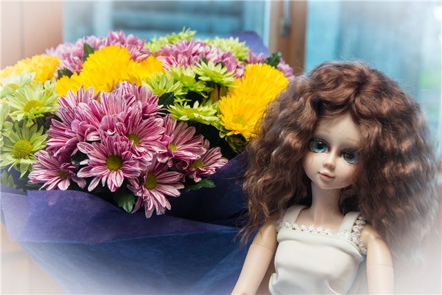 Милая Звездочка Стеша — Куклы Звезды подиума (Angel Collection): шарнирные (фото 5)