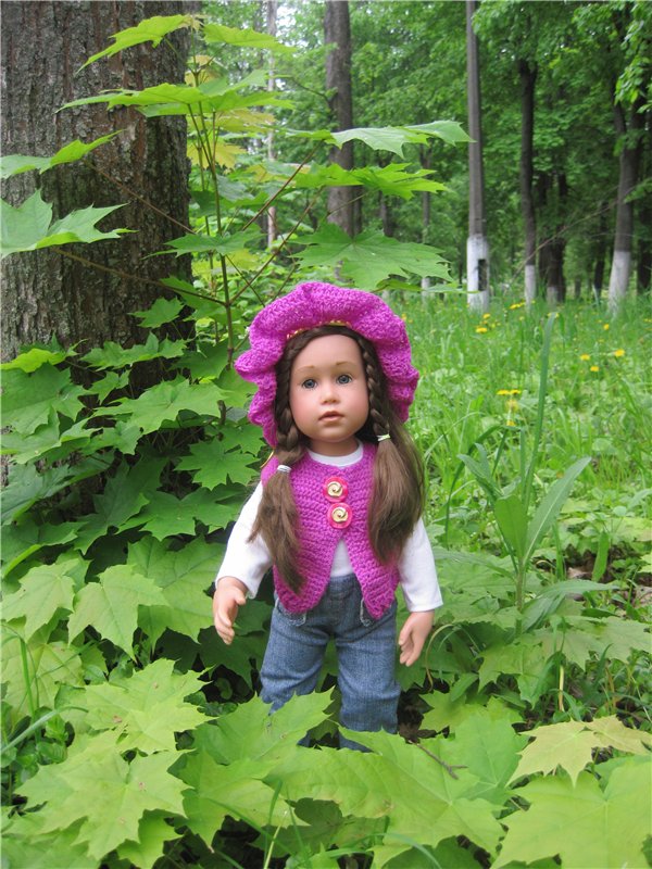 Алиса -кукла Готц. Прогулка (фото 3)