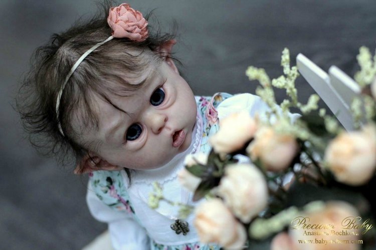 Мой бутончик - Моя Розочка! Кукла реборн Анастасии Бочковой (фото 8)