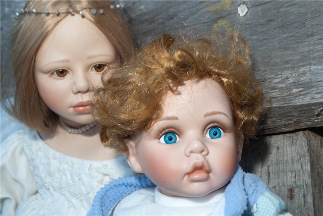 Коллекционные куклы из фарфора