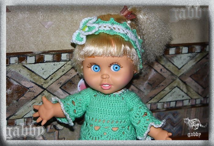 "Нежная мята" для малышки Ксюшеньки (фото 6)