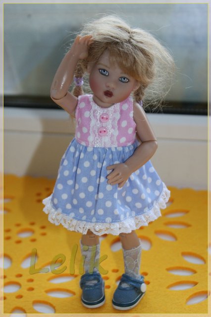 Новое платье Кнопочки. Малышка Райли от Helen Kish (фото 3)