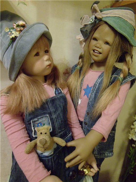 Мои первые ласточки от Annete Himstedt - Lizzi, Winni