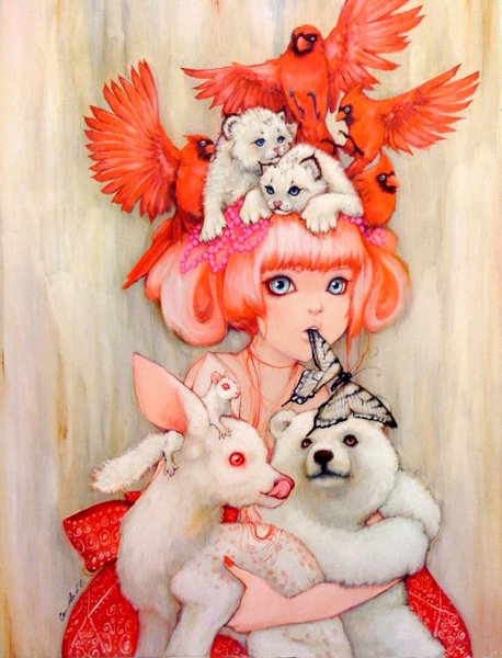 Картины и не только Камиллы д’Эррико (Camilla d'Errico)