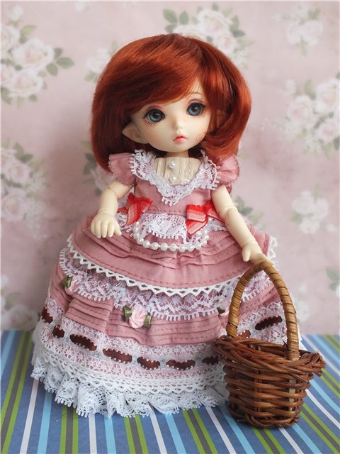 Вишенка в образе Красной шапочки. Dollheart, pukiFee