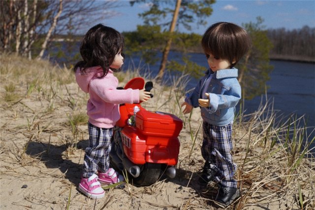 А у нас случилась... ЛЮБОФ... Куклы БЖД
