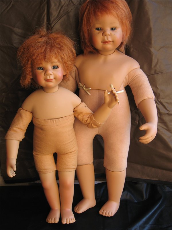 Сравнение куколок Susi Eimer для Готц и для Черепашки Шильдкрёт (фото 3)