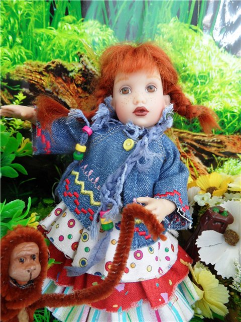 Пеппи Длинныйчулок, или, Когда Кишата Кишмя Кишат. Куклы Хелен Киш (фото 4)