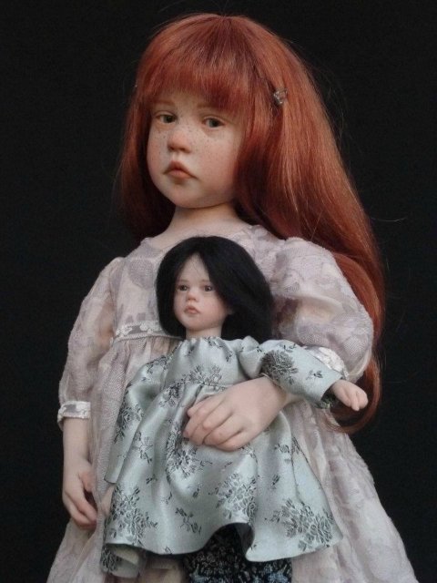 Авторские куклы Лауренс Руе, Laurence Ruet dolls. Творчество талантливого мастера из Франции (фото 7)