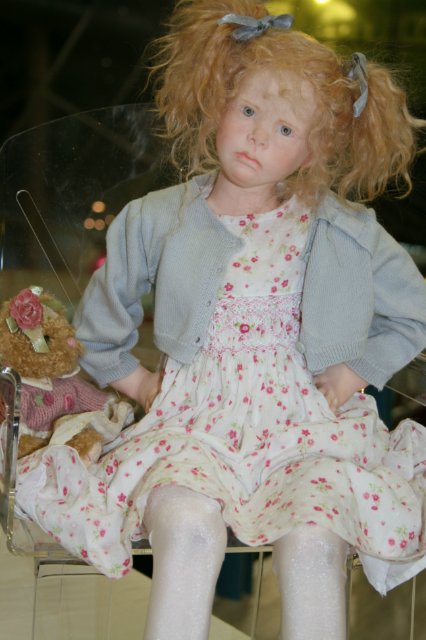 Куклы Лауры Скаттолини на выставке VII Международный салон кукол в Москве