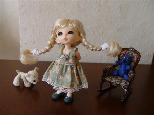 Полиночка хвастается своими обновками и самыми настоящими питомцами (фото 6)