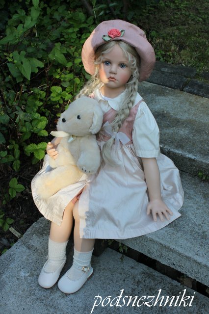 Летние девочки - редкие белокурые красавицы от Хильдегард Гюнцель для Walterhäuser Puppenmanufaktur