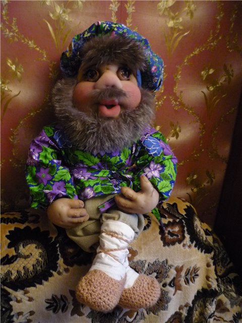 Домовички - игрушки из капрона от Галины Каликиной (фото 2)