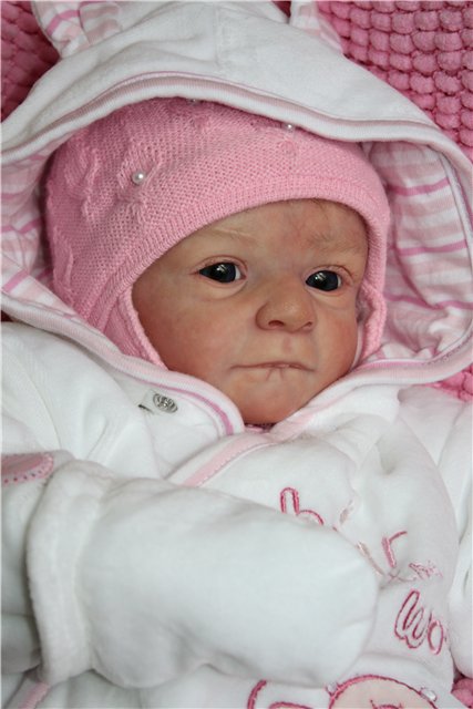 Кукла реборн Рози, маленький комочек счастья (фото 6)