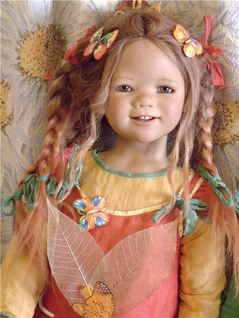 Осень - рыжая подружка... Tivi от Annette Himstedt 2008, Seasons Kinder
