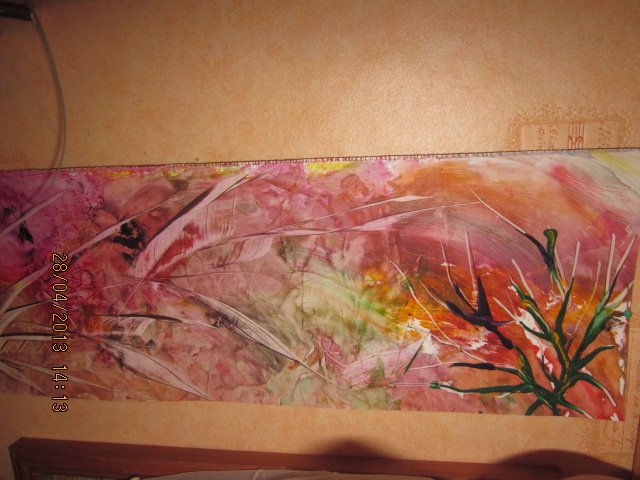 Энкаустика или как мы рисовали.... утюгом