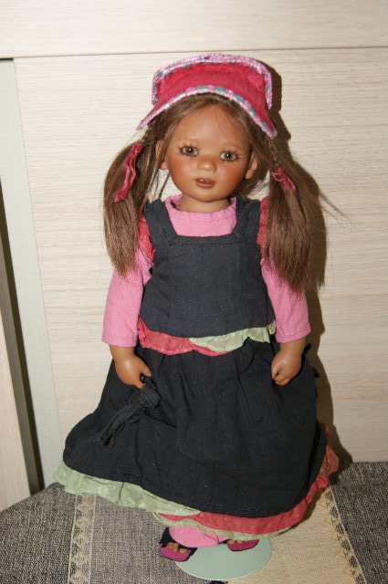 Целый цветничок красавиц поселился у меня - коллекционные куклы Himstedt