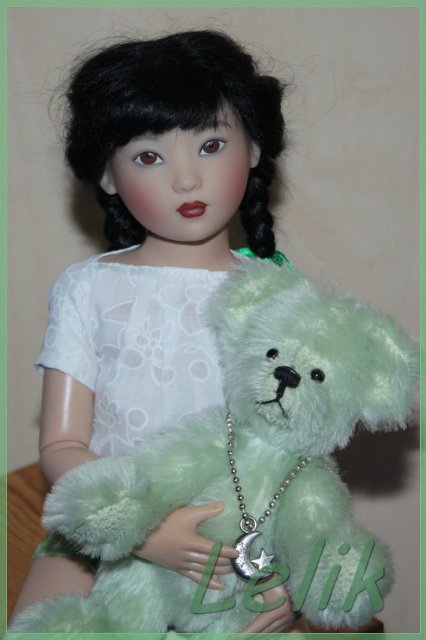 Фисташковое мороженное, или новый наряд для Саффи от Helen Kish