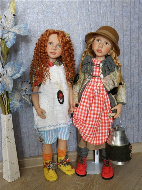 Весенний сюрприз! Коллекционная кукла Theresia 2012 год от Zwergnase