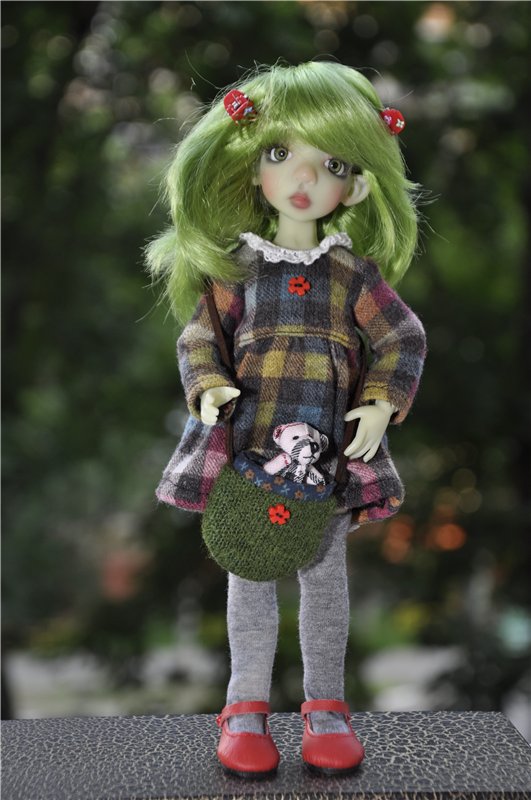 Новое платье-новый образ! Зеленая Коричка от Кайе Виггз (фото 6)