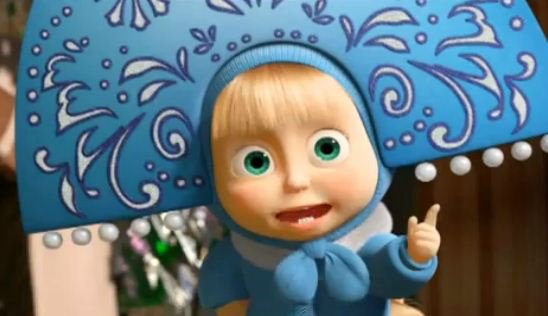 Galoob - Baby Face, часть 9. Сказка для дочки "Маша и медведь"