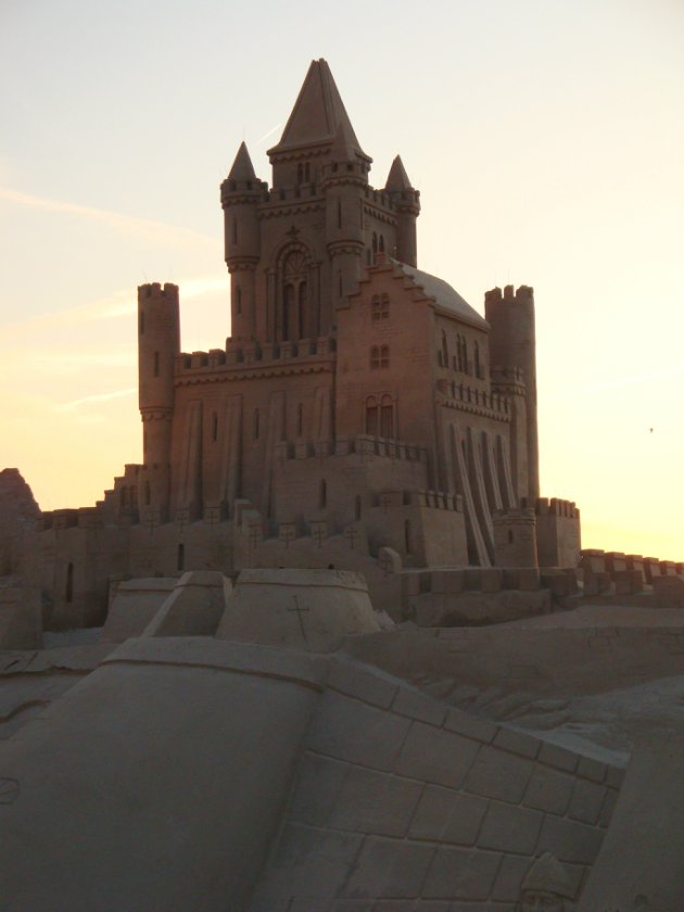 Замки из песка. Путешествие по Схевенингену (Scheveningen, Holland)