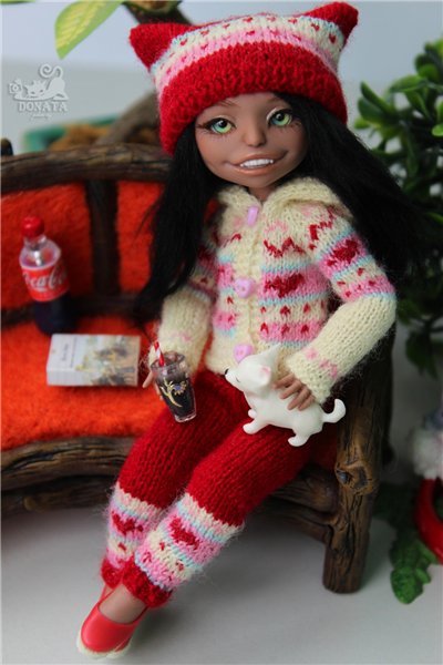 Хроники Мирельки. Авторская шарнирная кукла Марии Пикуновой "Домисоль"