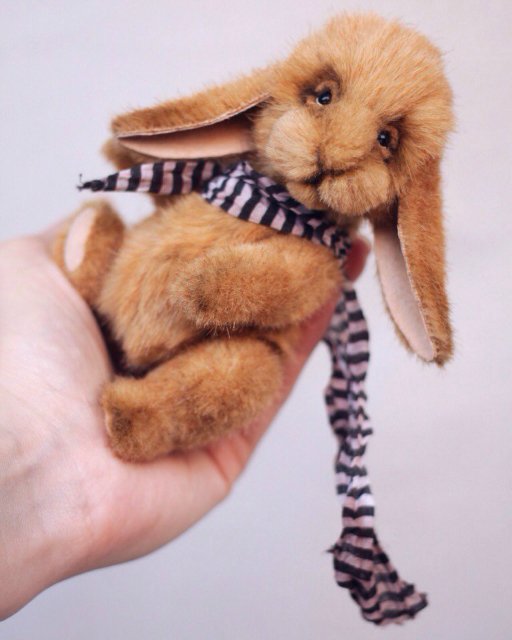 Сильвиан - кролик из леса. Авторские игрушки ручной работы Татьяны Матляк (фото 5)