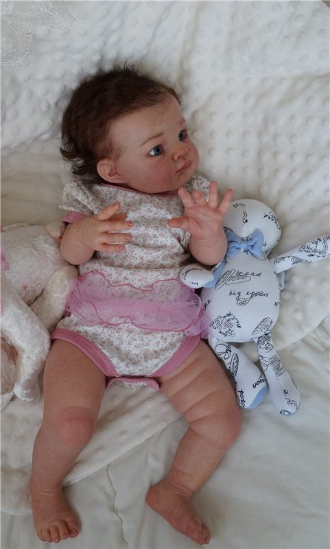 Паулина(Poppet). Кукла реборн Наталии Коноваловой | Бэйбики Паулина(Poppet). Кукла реборн Наталии Коноваловой (фото 5)
