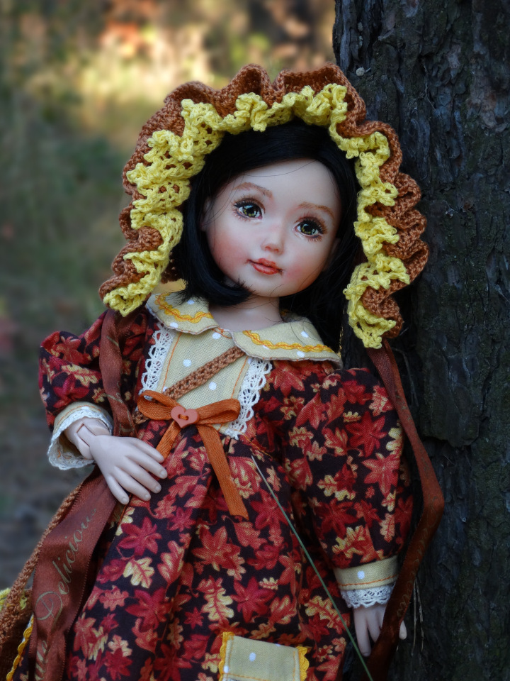 Любимые куколки Jolina в осеннем лесу (фото 9)