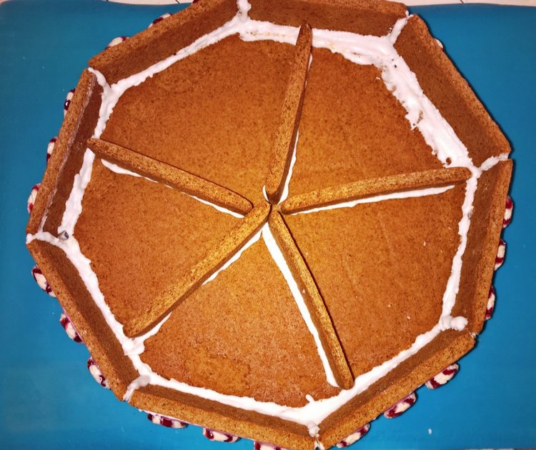 Для продвинутых в геометрии, или, Мой первый опыт изготовления пряничной карусели (с пошаговой съемкой)